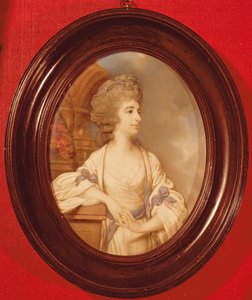 Portret van Sarah Siddons (1755-1831) 1783 door Richard Crosse